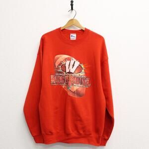 Vintage University of Wisconsin Badgers Rose Bowl 1999 Sweatshirt XL